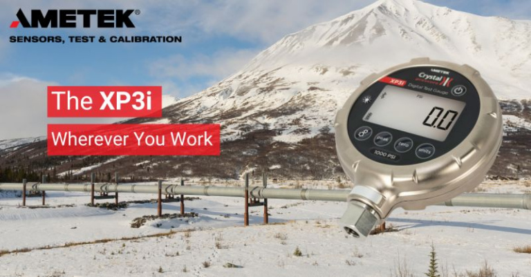 XP3i Digital Pressure Test Gauge - AMETEK Crystalpressure